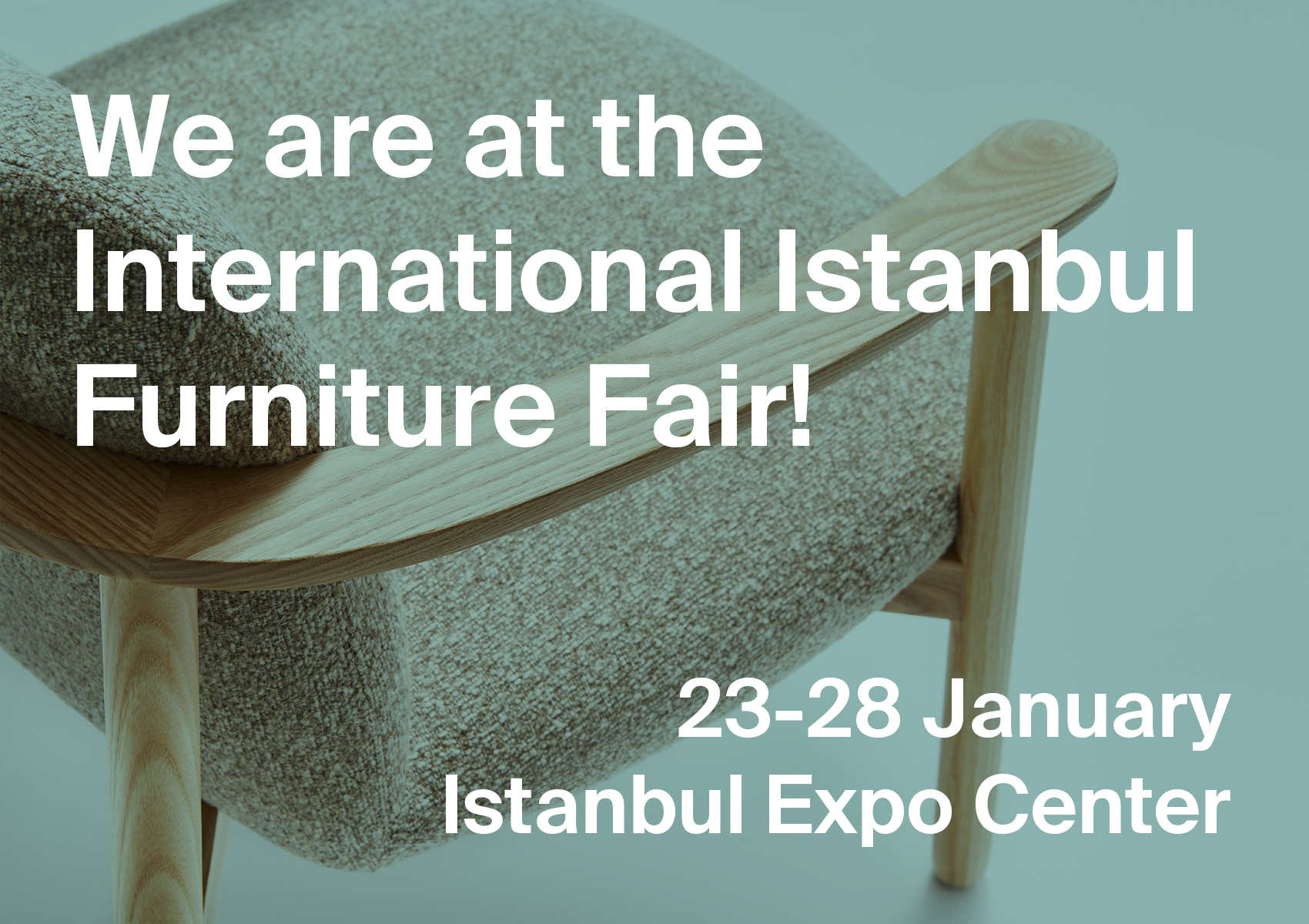 We are at the International Istanbul Furniture Fair! Zivella